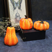 Pumpkin LED Candle By Fiverro
