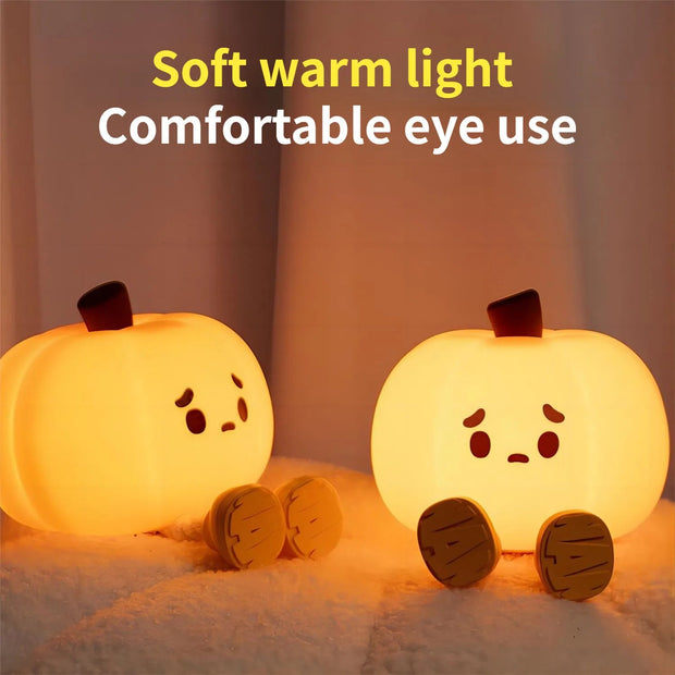 Halloween Pumpkin Night Light By Fiverro