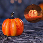 Pumpkin LED Candle By Fiverro